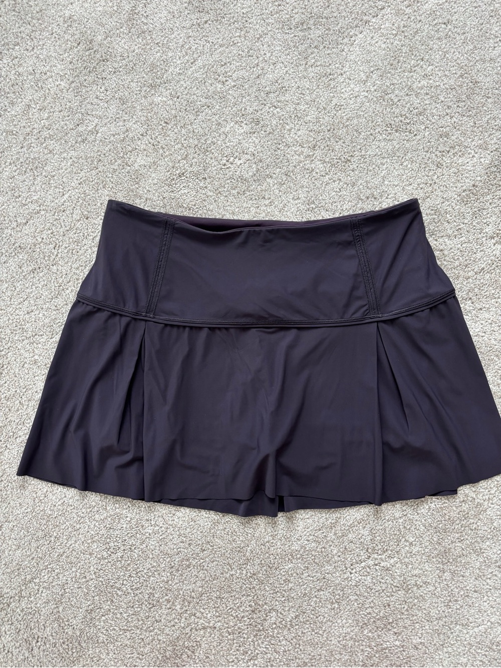 lululemon athletica Black Pleated Athletic Skort